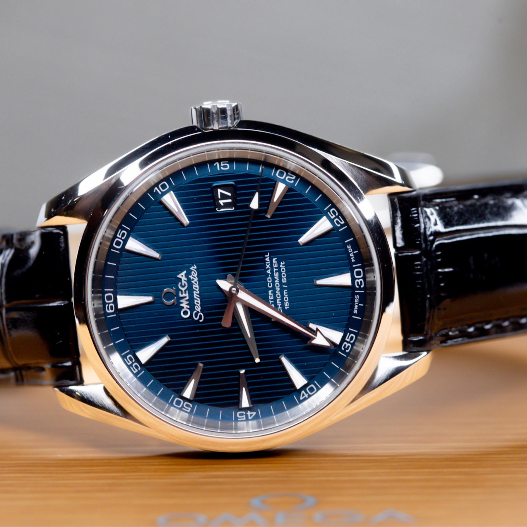 2025 Omega Seamaster Aqua Terra - Original Box & Papers!