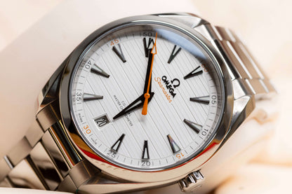 Omega Seamaster Aqua Terra 150M 41mm White Dial Steel 220.10.41.21.02.001 (2023)