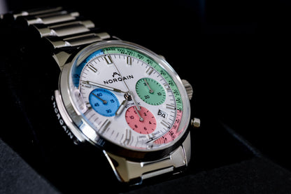 Norqain Freedom 60 Chrono 40mm – “Enjoy Life” Ice Cream Limited Edition | Full Set | BNIB