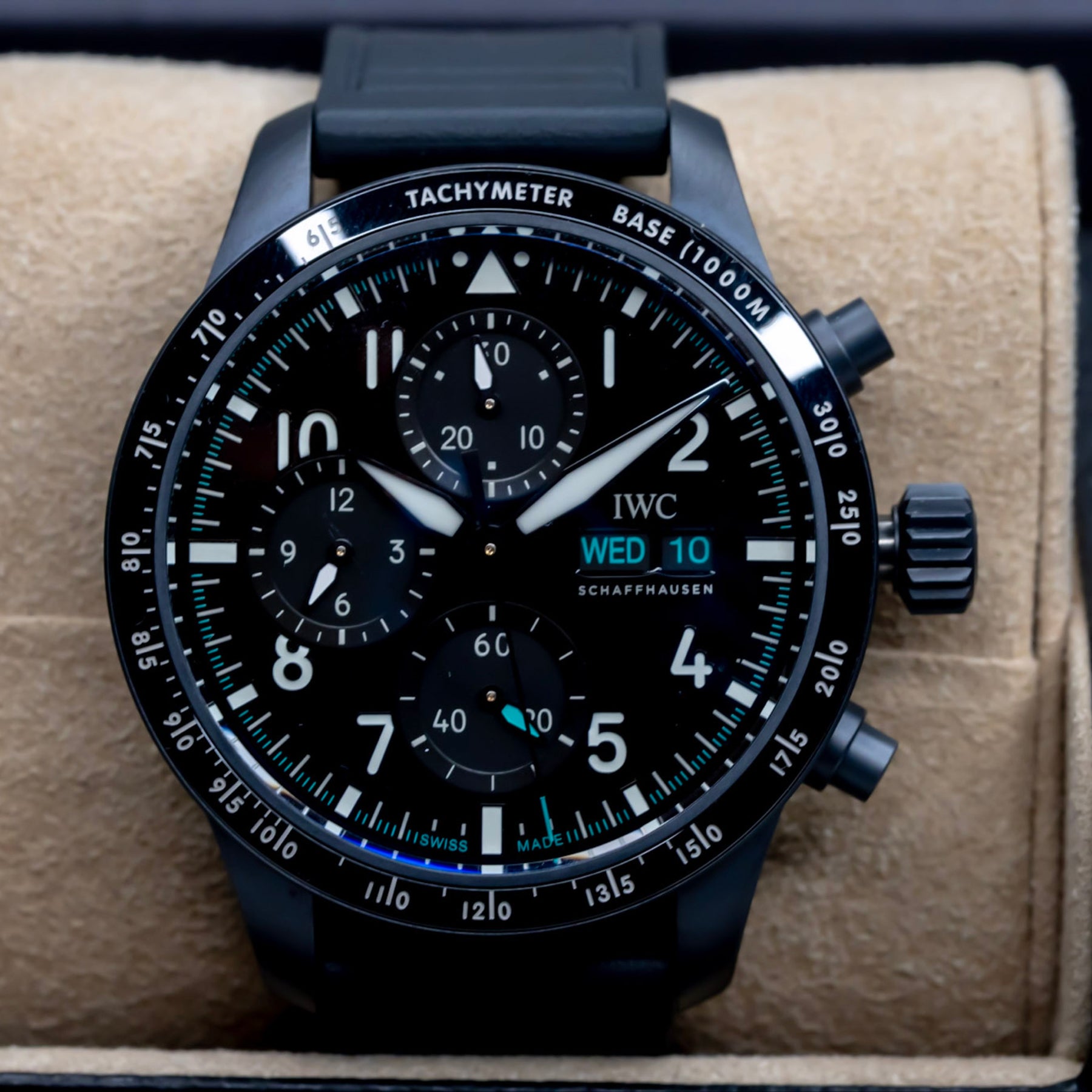 IWC Performance Chronograph AMG Petronas Pilot's 41mm Watch