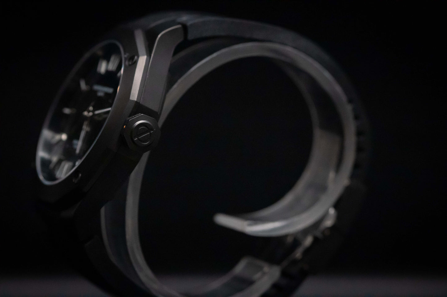 Baume & Mercier Riviera Automatic Skeleton Black-Steel ADLC (Ref. 10617)