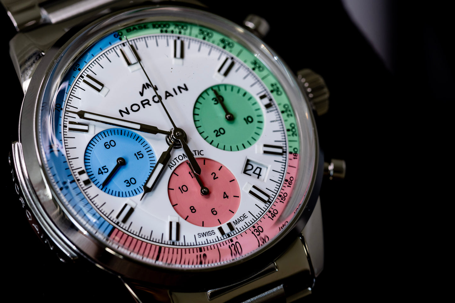 Norqain Freedom 60 Chrono 40mm – “Enjoy Life” Ice Cream Limited Edition | Full Set | BNIB