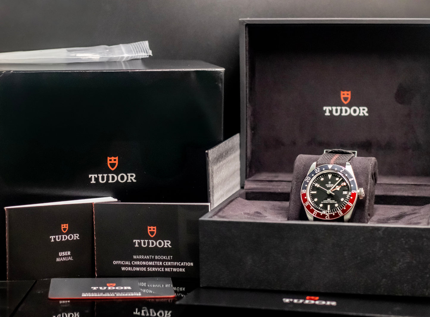 TUDOR Black Bay GMT Pepsi Bezel 41mm M79830RB-0003 Automatic Watch Full Set