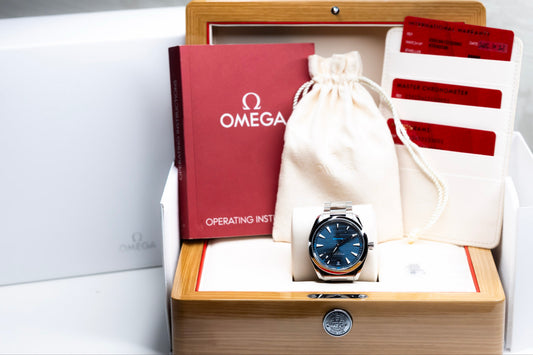 2025 Omega Seamaster Aqua Terra Complete Original Box & Papers