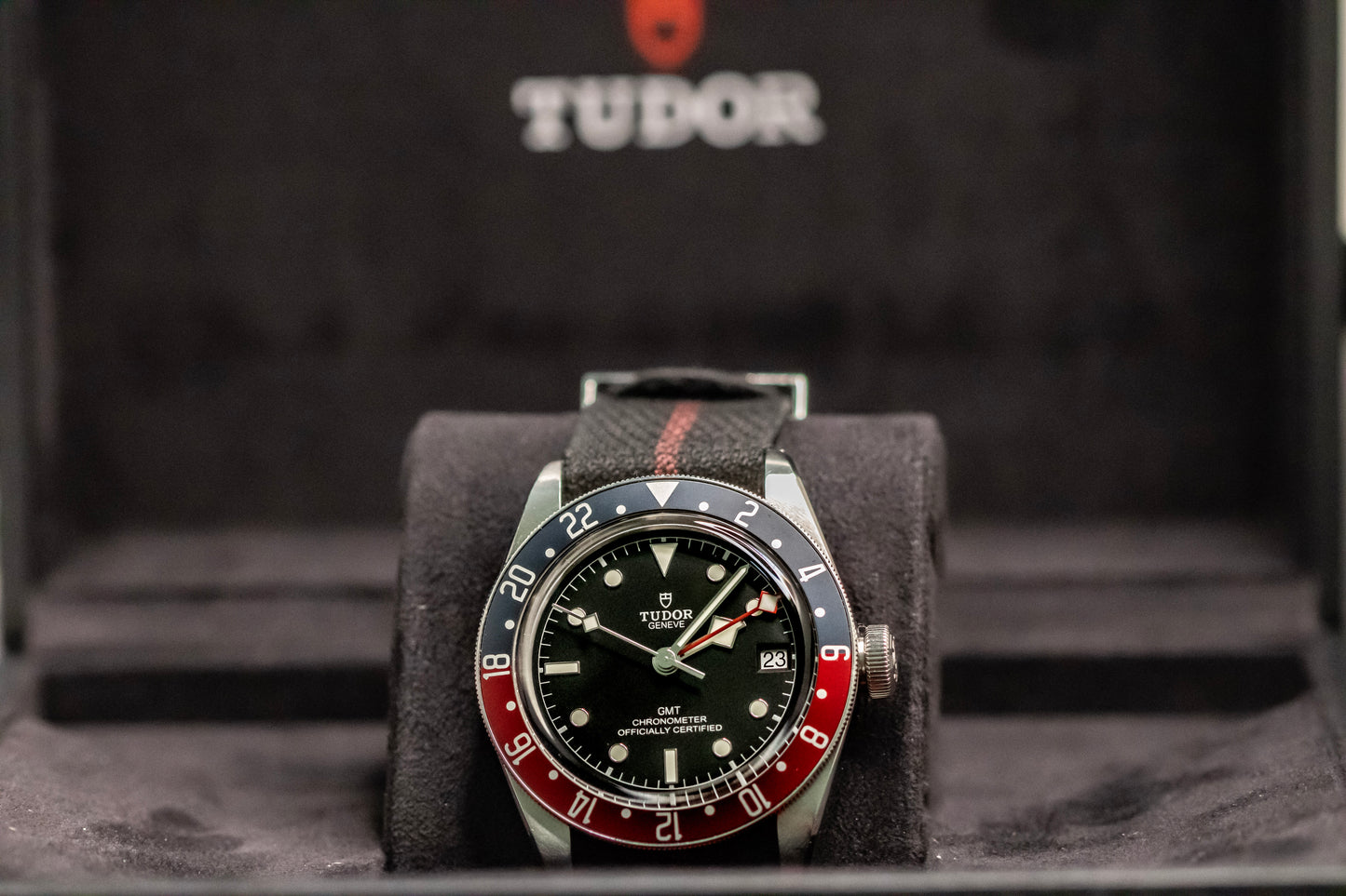 TUDOR Black Bay GMT Pepsi Bezel 41mm M79830RB-0003 Automatic Watch Full Set