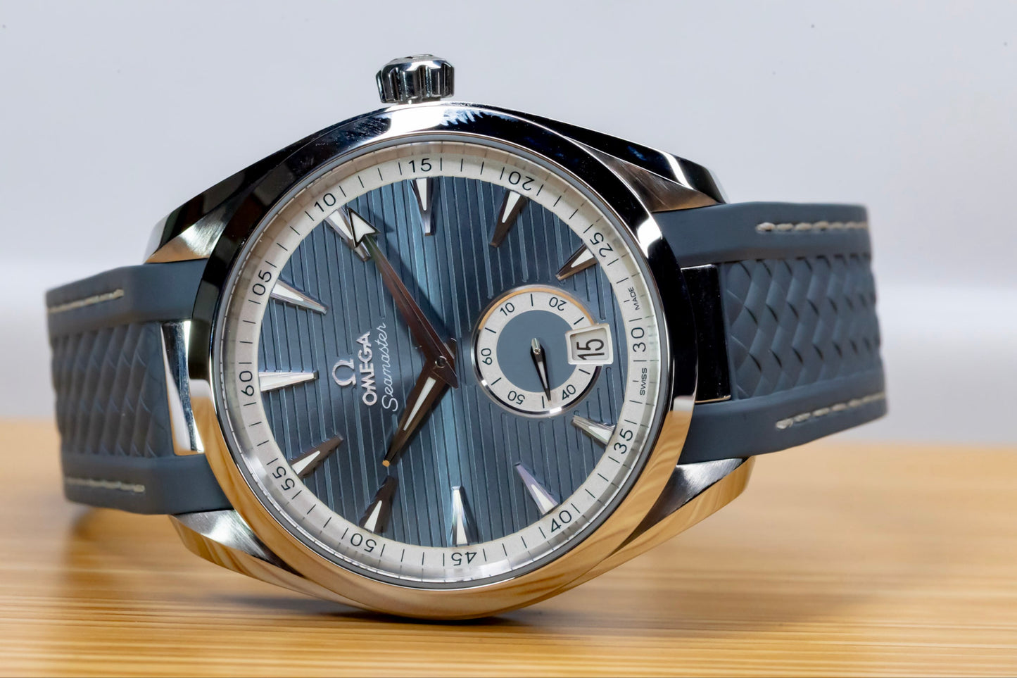 2025 Omega Seamaster Aqua Terra "Small Seconds" Complete Set