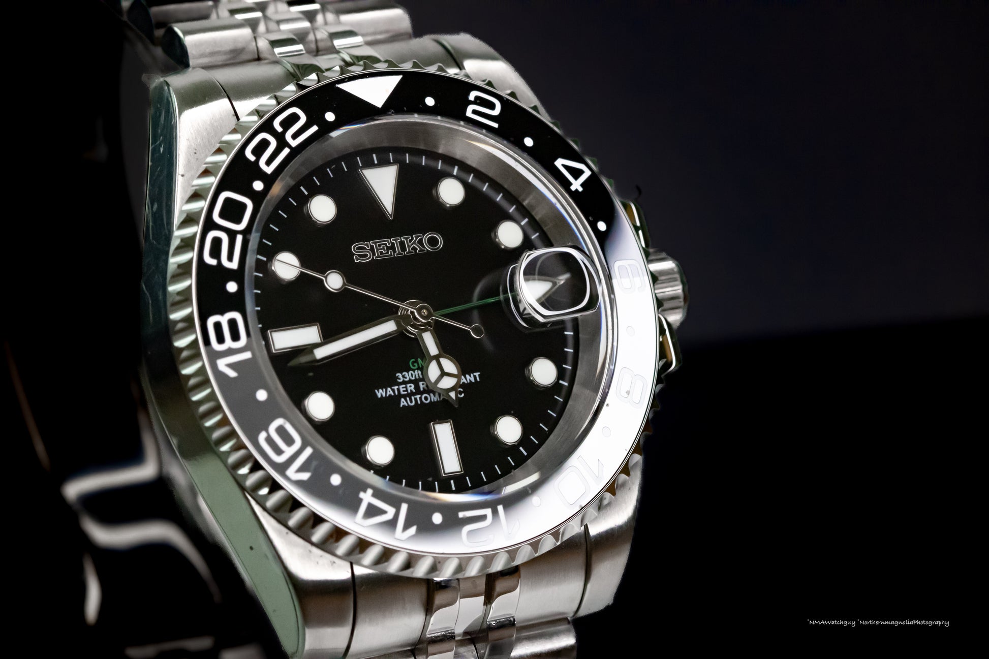 Seikomod Bruce Wayne GMT image 2