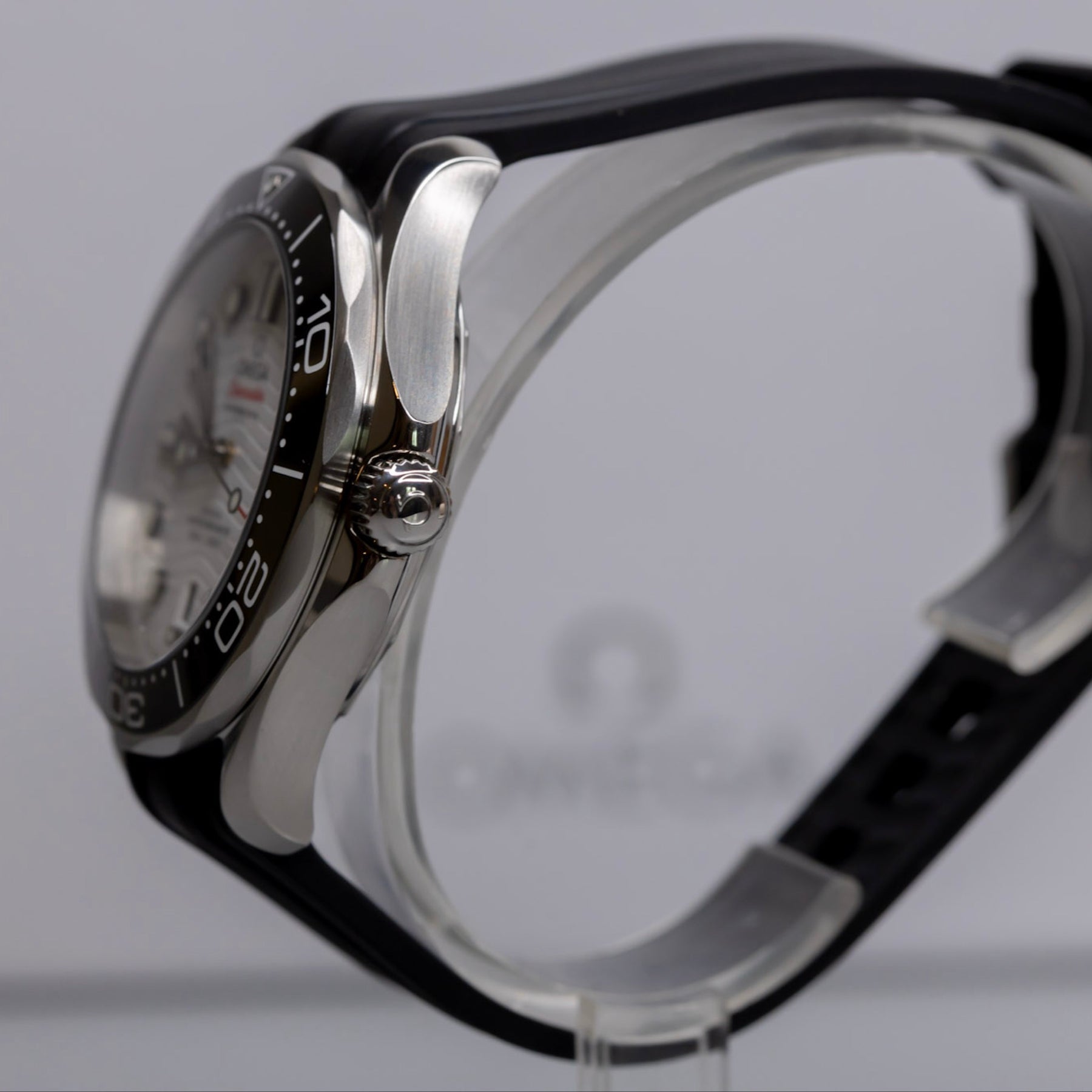Omega Seamaster Diver 300M 42mm White Dial Stainless Steel Black Bezel