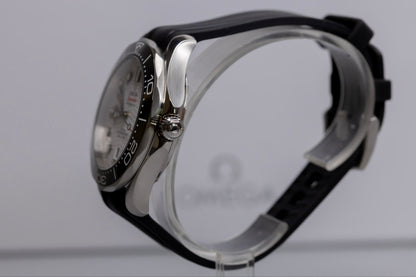 Omega Seamaster Diver 300M 42mm White Dial Stainless Steel Black Bezel