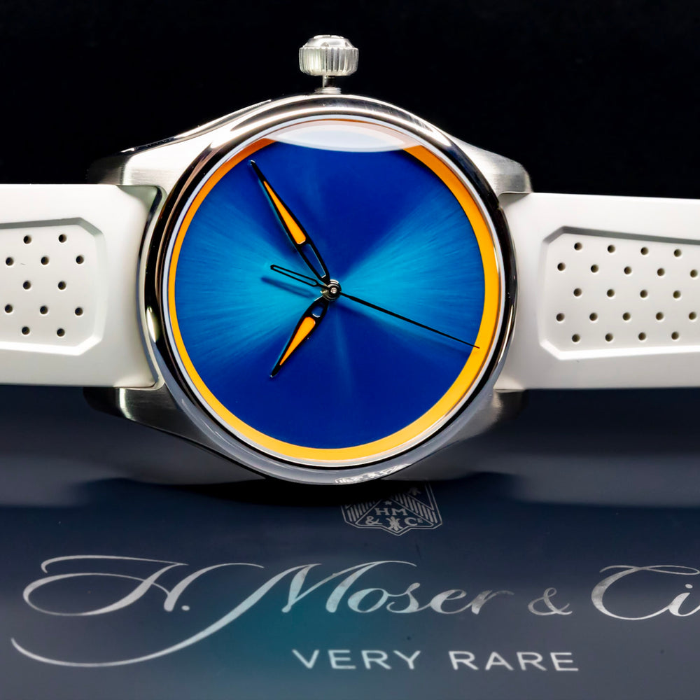 2026 H.Moser & Cie Pioneer Center Seconds Spiced Aqua Brand New!