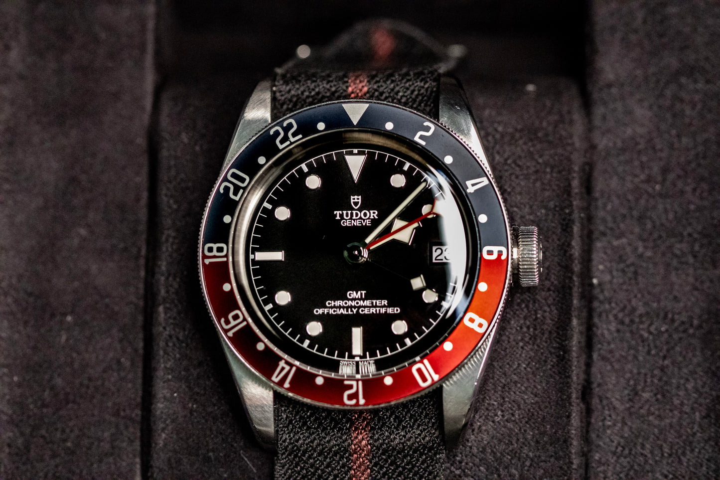 TUDOR Black Bay GMT Pepsi Bezel 41mm M79830RB-0003 Automatic Watch Full Set