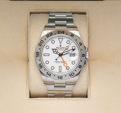 Rolex Explorer II 226570 42mm Stainless Steel Black Dial GMT