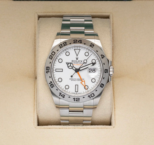 Rolex Explorer II 226570 42mm Stainless Steel Black Dial GMT