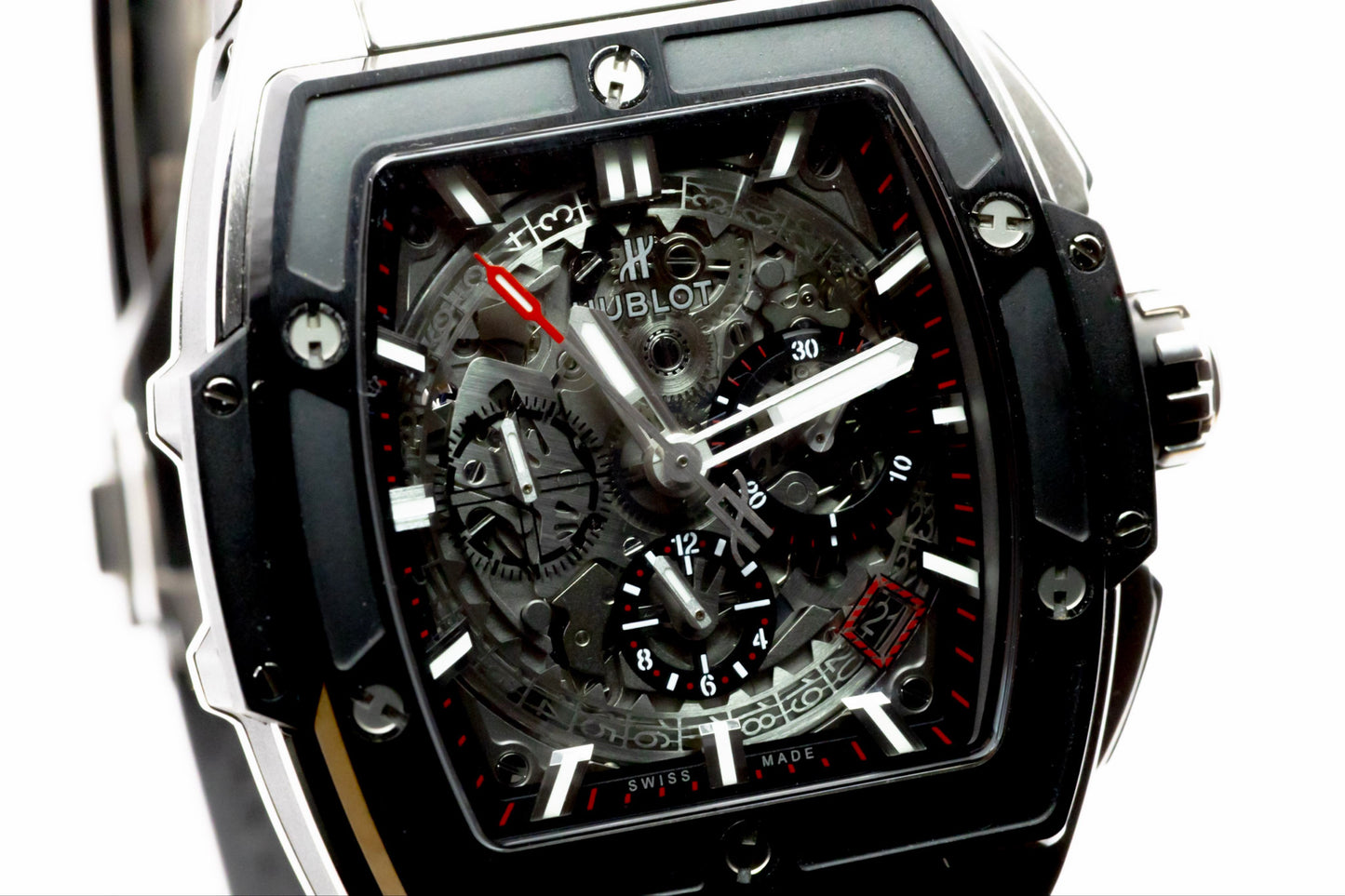 2020 Hublot Spirit of Big Bang Titanium Ceramic Chronograph Complete Set