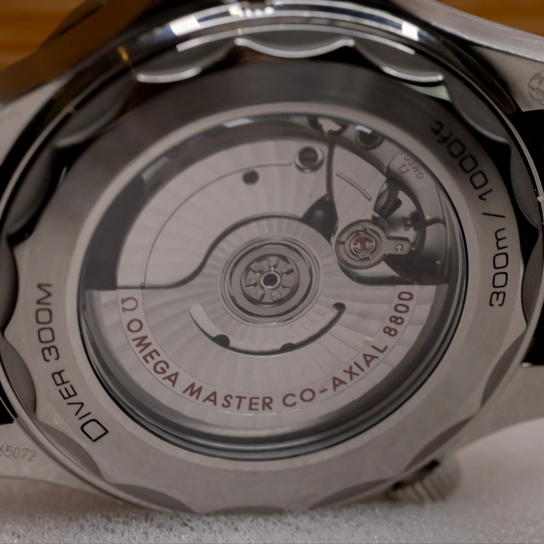 Omega Seamaster Diver 300M 42mm White Dial Stainless Steel Black Bezel