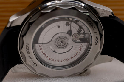 Omega Seamaster Diver 300M 42mm White Dial Stainless Steel Black Bezel