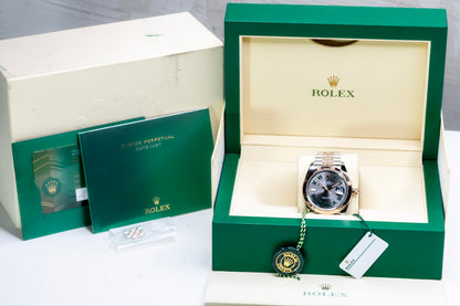 2023 Rolex "Wimbledon" Datejust 41 Everose Complete Set