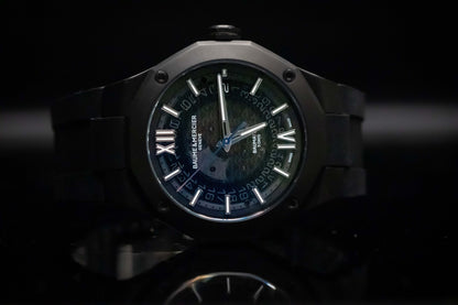 Baume & Mercier Riviera Automatic Skeleton Black-Steel ADLC (Ref. 10617)