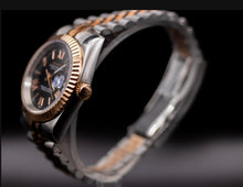 Seikomod Black and Gold Two Tone Date Just image 1