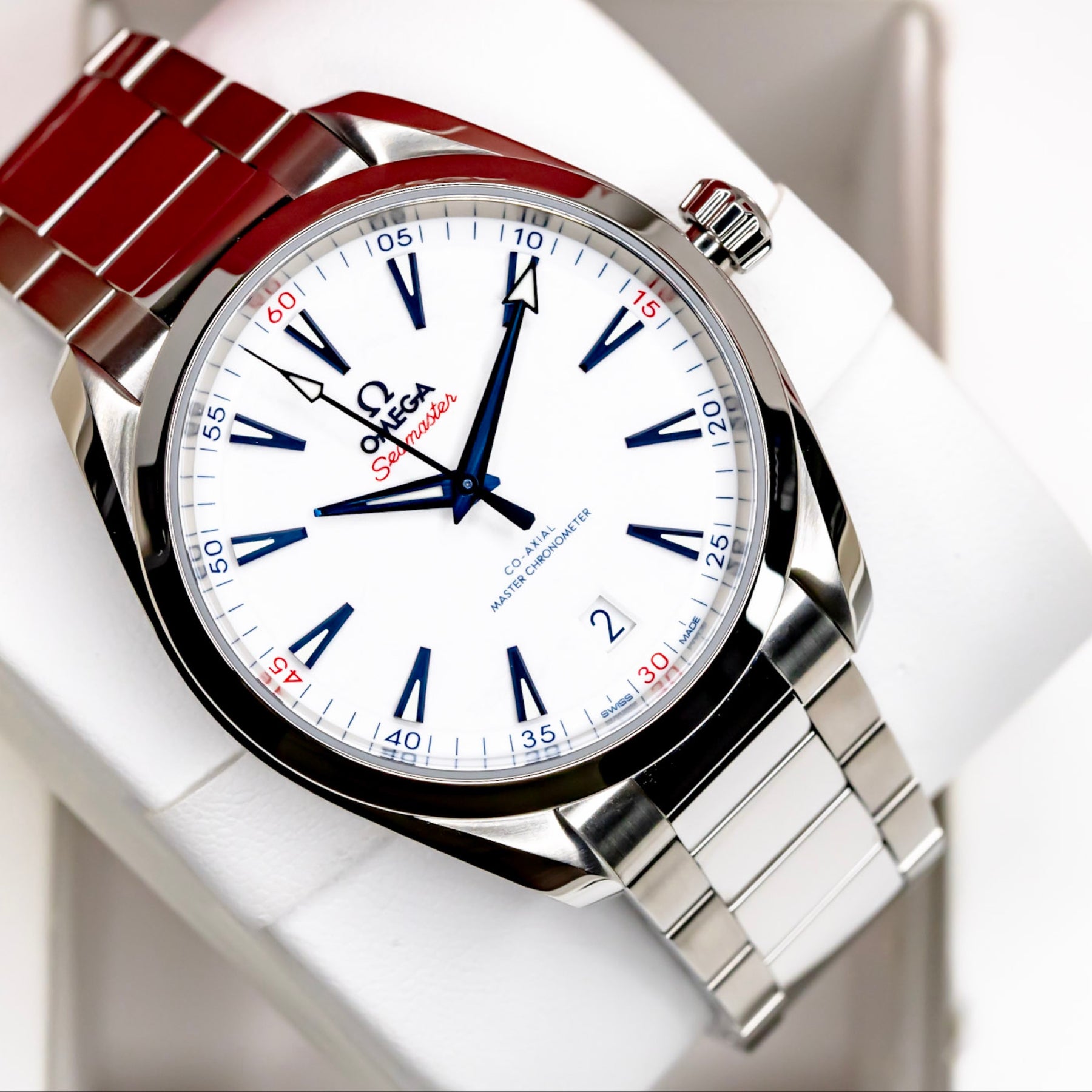 2022 Omega Aqua Terra Beijing Limited Edition Complete Set