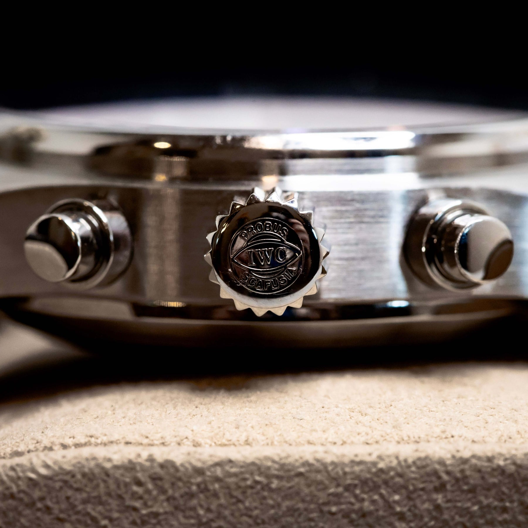 2022 IWC Pilot’s Watch Chronograph Spitfire 41mm  Ref. IW387903 | Full Set showcasing the stainless steel case and crown.