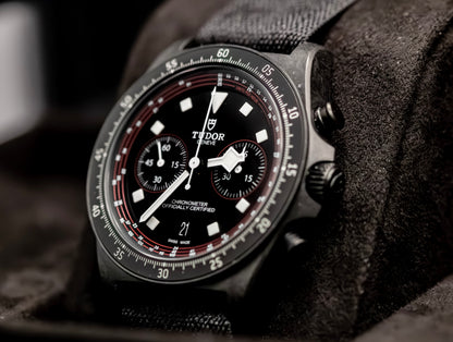 TUDOR Pelagos FXD Chrono Black Carbon Cycling Edition - 2024 FULL SET - M25827KN
