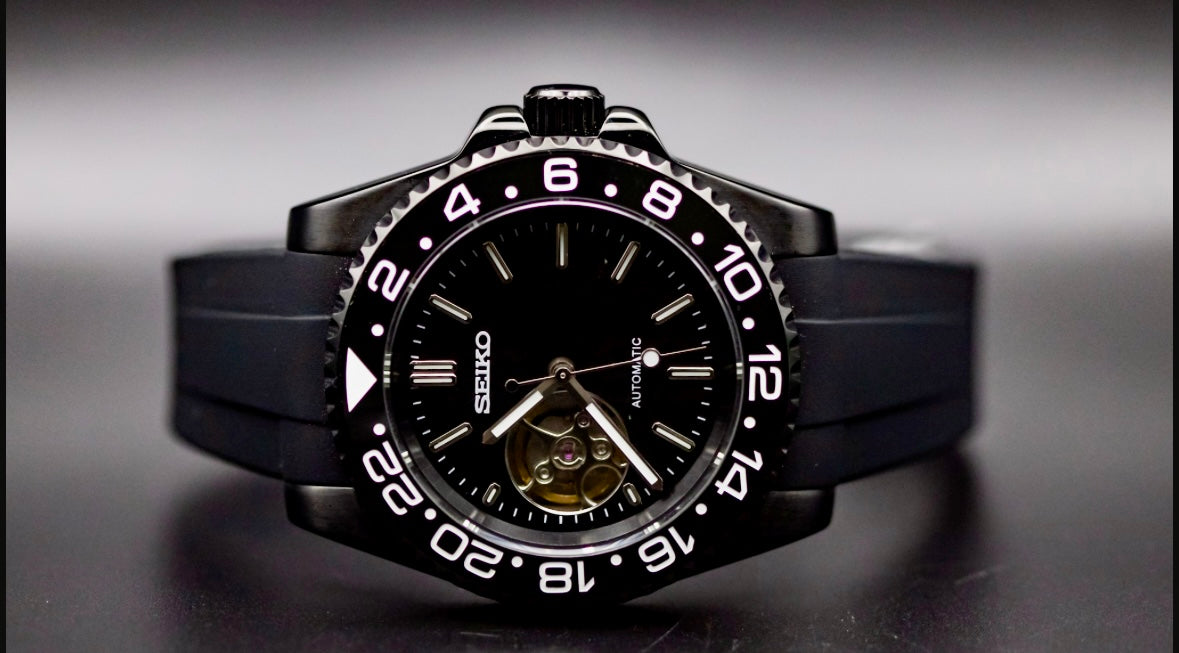 SeikoMod Black Open Heart image 4