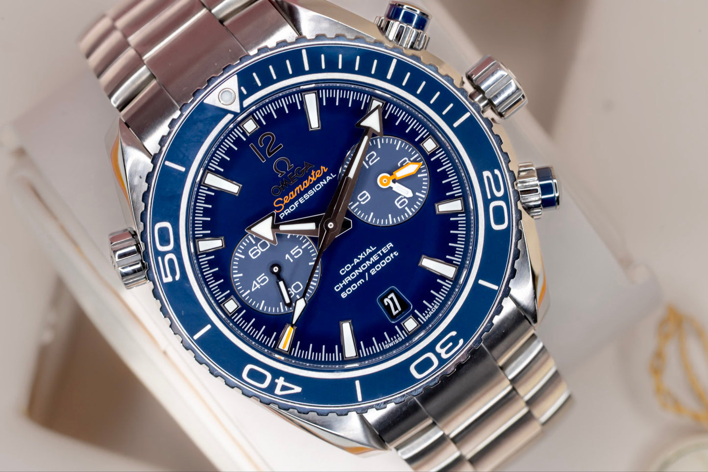 2024 Omega Seamaster Planet Ocean Chrono Complete Set