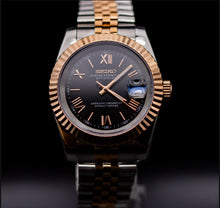Seikomod Black and Gold Two Tone Date Just image 0