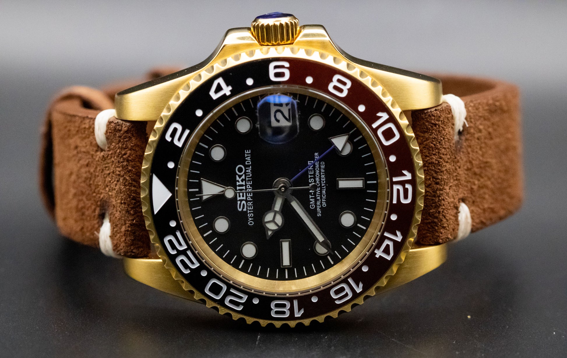 Seikomod Bronze GMT image 3
