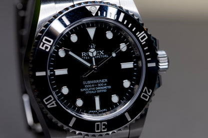 2014 Rlx Submariner No Date (Ref. 114060)