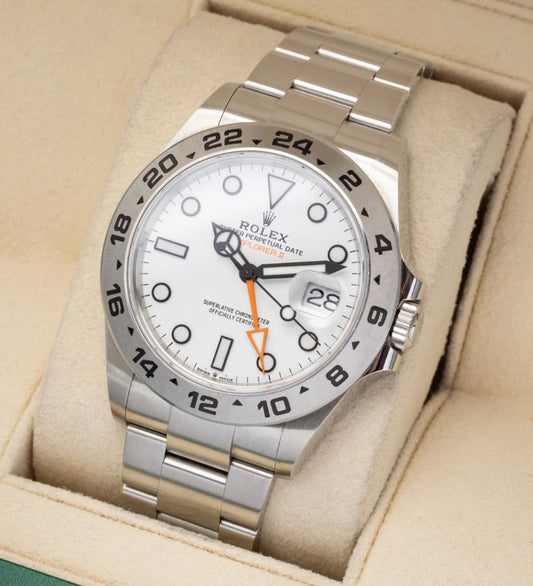 Rolex Explorer II 226570 42mm Stainless Steel Black Dial GMT