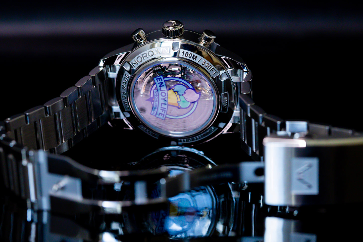 Norqain Freedom 60 Chrono 40mm – “Enjoy Life” Ice Cream Limited Edition | Full Set | BNIB