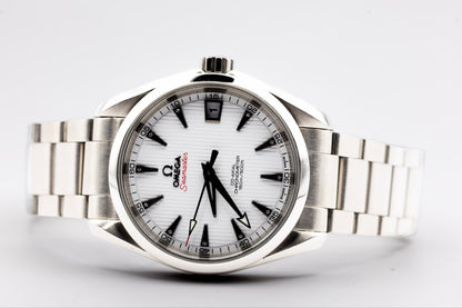 2021 Omega Seamaster AquaTerra "Diamond Index" Complete Set!
