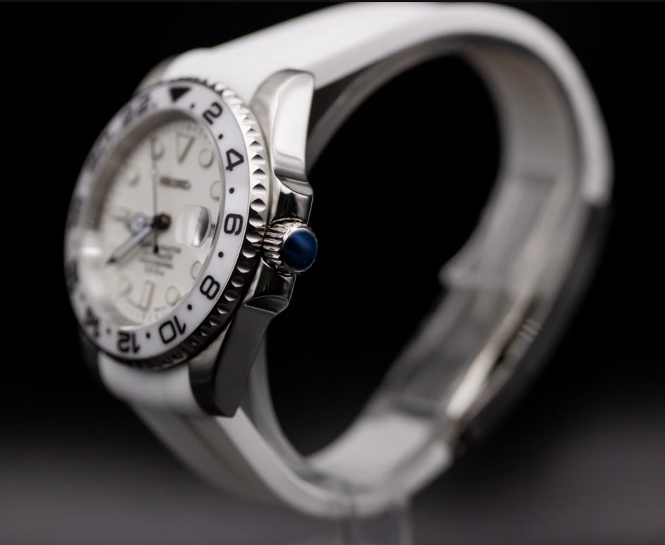 Seikomod White Yachtmaster on Strap image 1