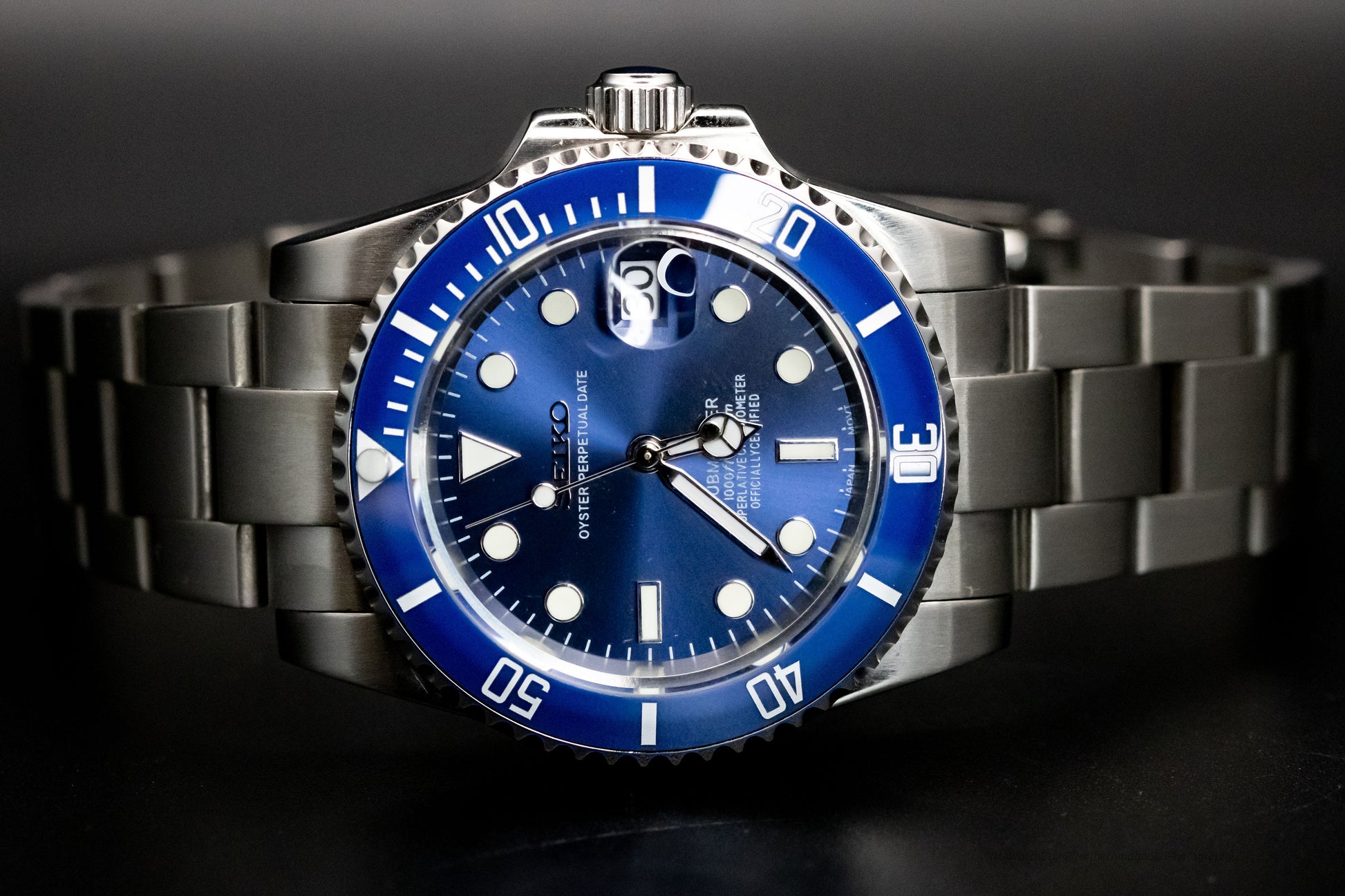 Seiko Mod Smurf Diver image 3