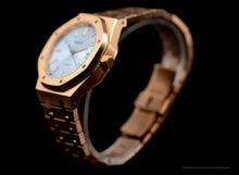 Seikomod Oak Rose Gold - SkyBlue image 1