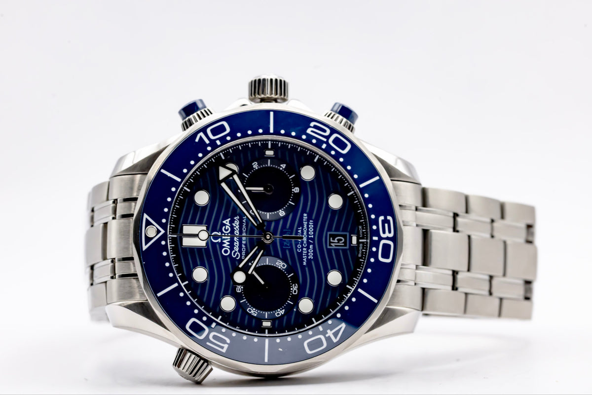 2024 Omega Seamaster Diver Professional Chrono Complete Set