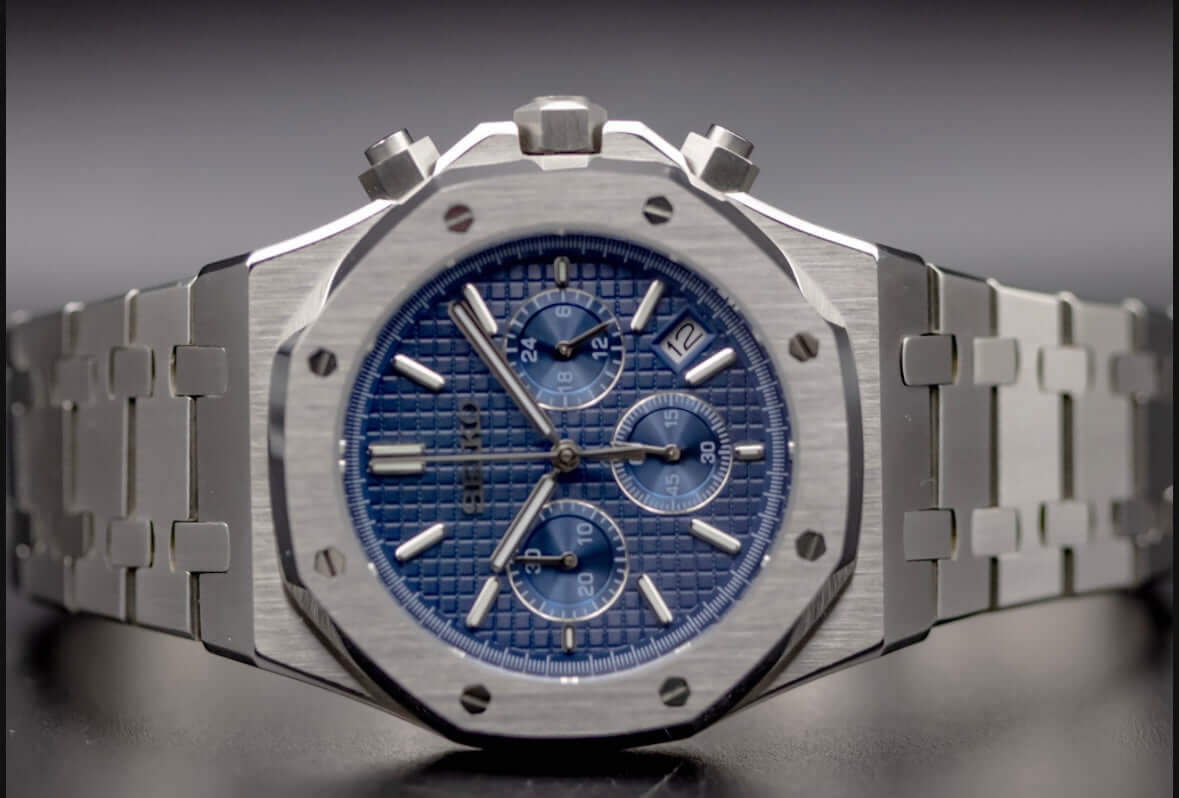 Seikomod Blue Oak Chrono image 3