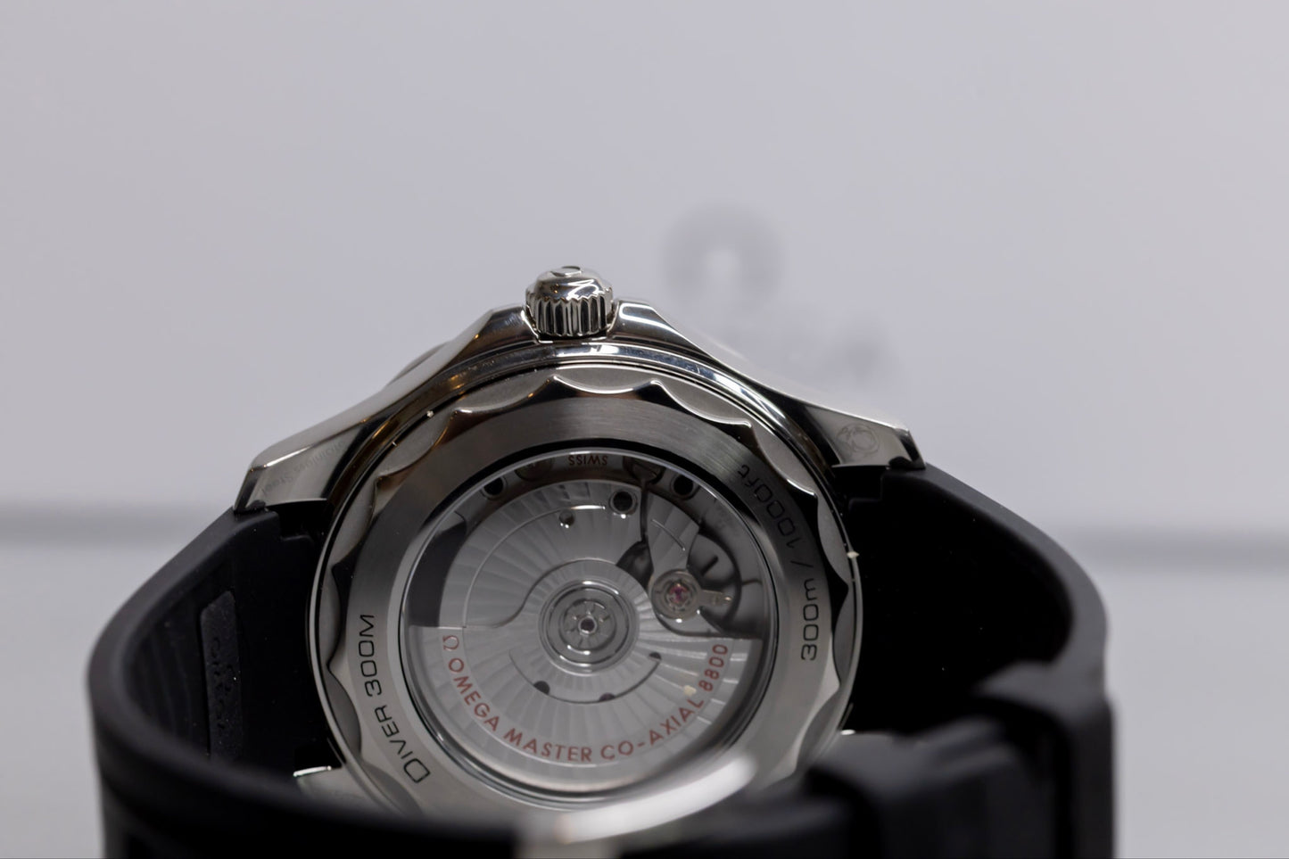 Omega Seamaster Diver 300M 42mm White Dial Stainless Steel Black Bezel