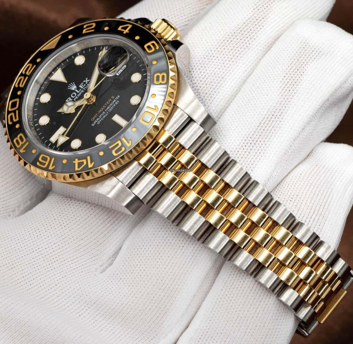 Rolex GMT-Master II “GRNR” – 2024 Two-Tone Oystersteel & 18K Yellow Gold – Ref. 126713GRNR