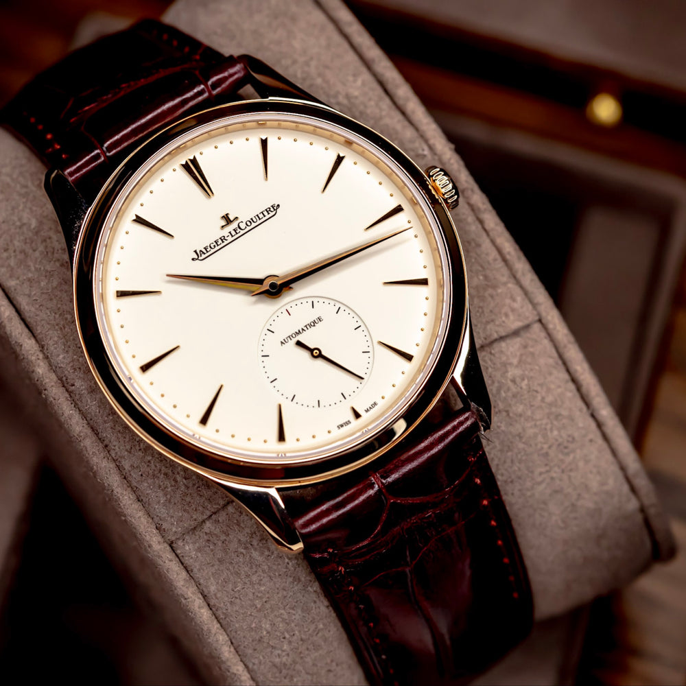 2021 Jaeger-LeCoultre Master Ultra Thin Small Seconds 18k Gold