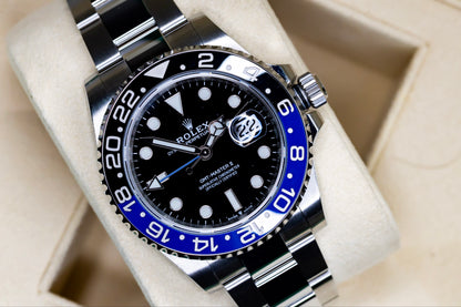 2022 Rolex GMT Master II "Batman" Complete Set