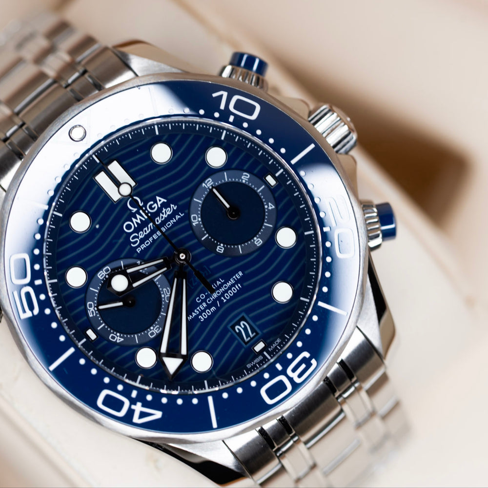 2024 Omega Seamaster Diver 300 M Complete Original Box & Papers