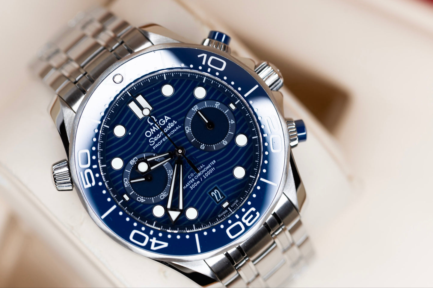 2024 Omega Seamaster Diver 300 M Complete Original Box & Papers
