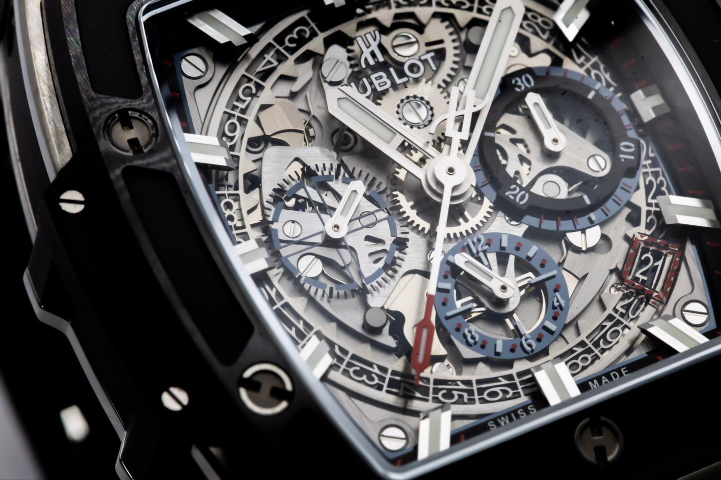 2020 Hublot Spirit of Big Bang Titanium Ceramic Chronograph Complete Set