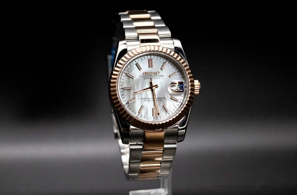 Pearl DateJust Seikomod image 0