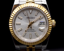 Seikomod White TwoTone DateJust image 0