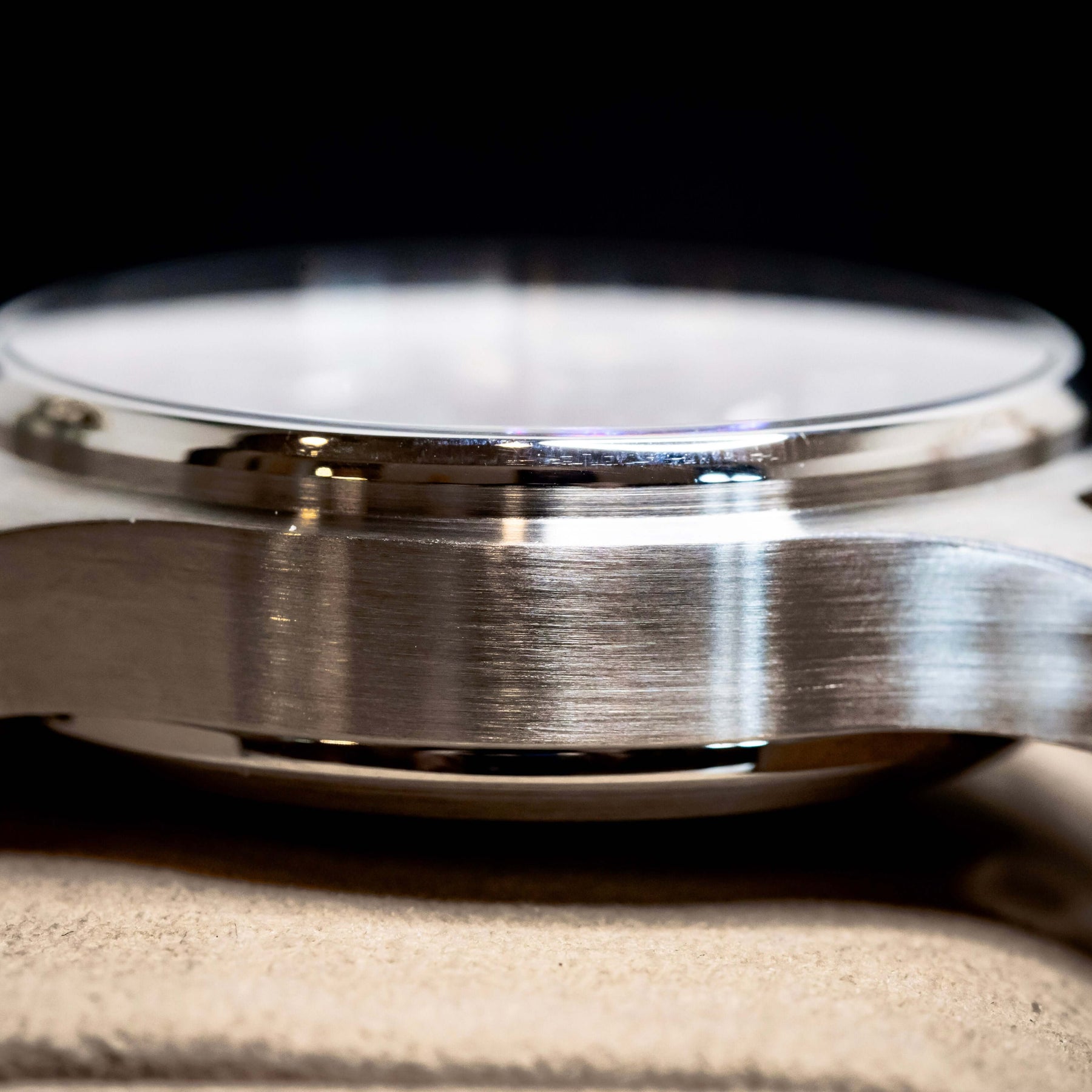 2022 IWC Pilot’s Watch Chronograph Spitfire 41mm  Ref. IW387903 | Full Set close-up of the stainless steel case.