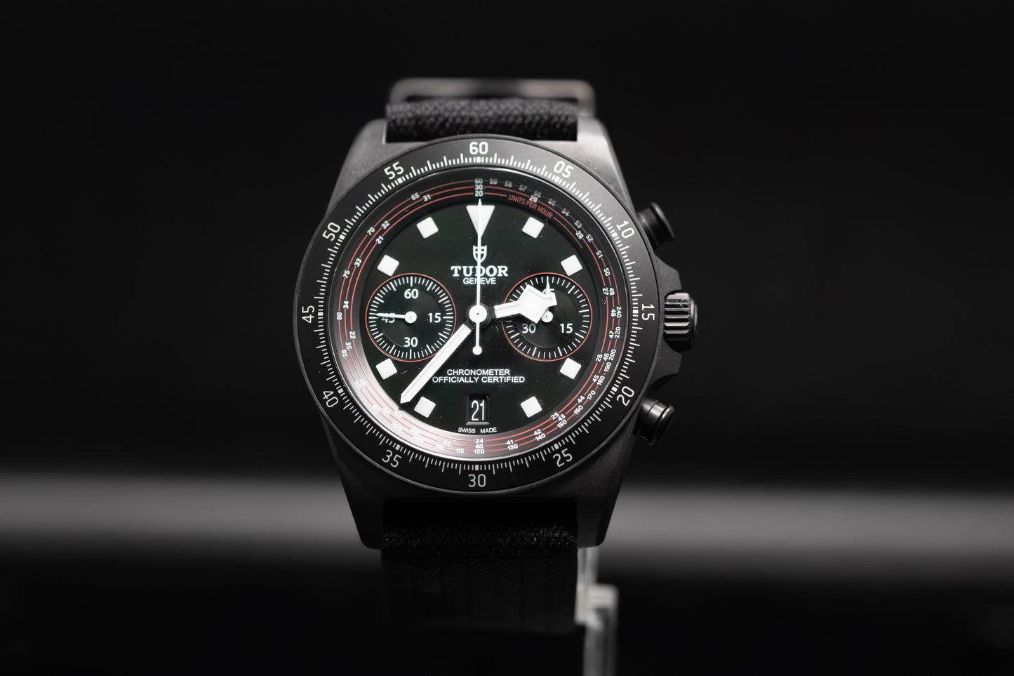 TUDOR Pelagos FXD Chrono Black Carbon Cycling Edition - 2024 FULL SET - M25827KN
